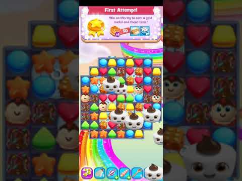 Cookie Jam Blast Game Play Walkthrough Levels Rainbow Run 121-130