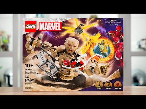 LEGO Marvel 76280 SPIDER-MAN VS. SANDMAN: FINAL BATTLE Review! (2024)