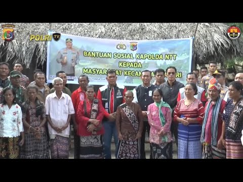 KAPOLDA NTT DAN KOMUNITAS MOTOR GELAR BAKSOS