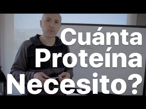 ¿Cómo calcular cuánta proteína necesito? - Dr Carlos Jaramillo