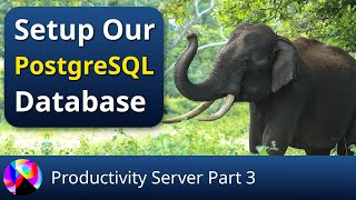 Setup Our PostgreSQL Database - Productivity Server 3