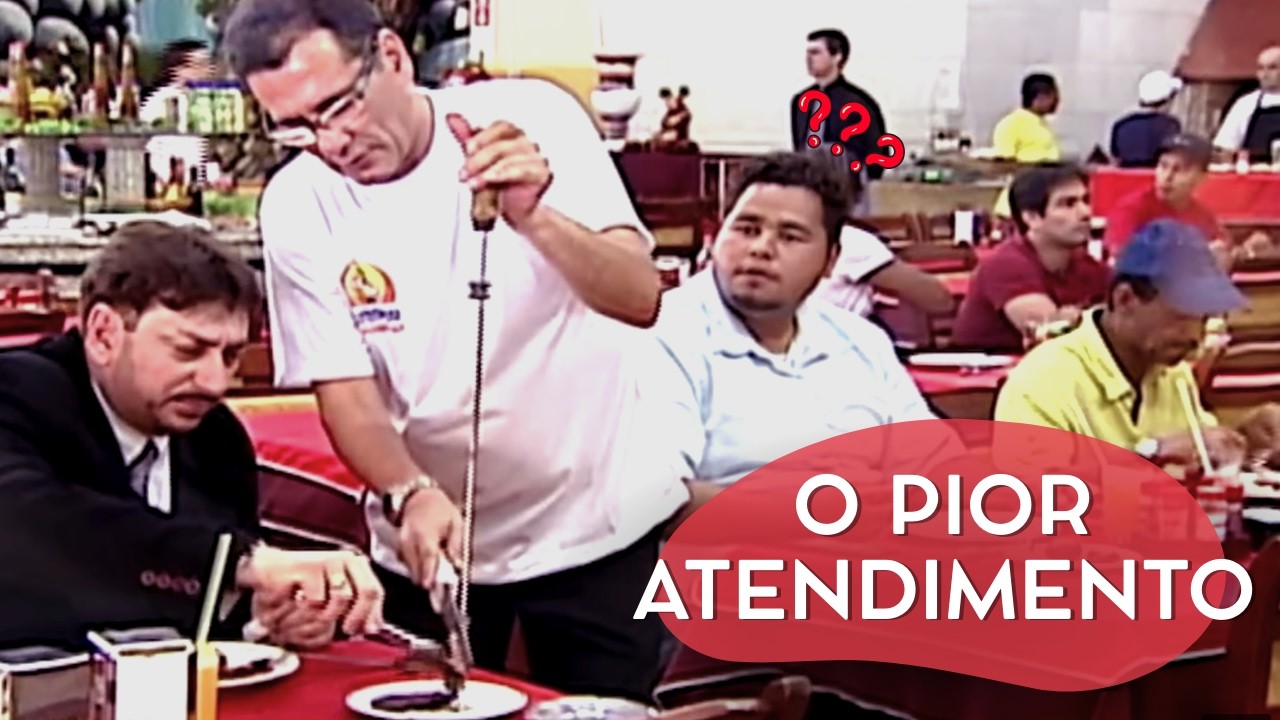 ESSE RODÍZIO NÃO TEM VARIEDADE | CÂMERAS ESCONDIDAS