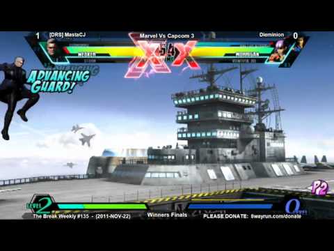The Break Weekly #135 - uMvC3 WF - [DRS] MastaCJ VS Dieminion