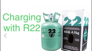 How to add refrigerant (R22)