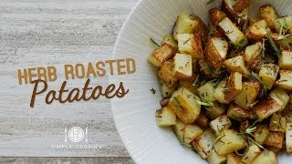 Toaster Oven Herb Roasted Potatoes | 1-2 Simple Cooking