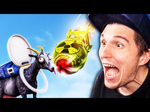 Ich zünde eine ATOMBOMBE im Ziegen Simulator 3