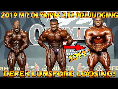 Mr Olympia 2019 Prejudging 212 (Analysis) - Derek Lunsford Looking Very Soft!