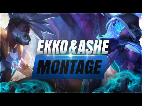 LEAGUE OF LEGENDS EKKO & ASHE MONTAGE - FREEZE