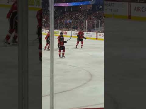 Dirty Dangle by Johnny Gaudreu against the Carolina Hurricanes (Oct, 20, 2016)