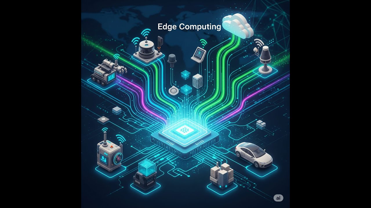 بياناتك أقرب إليك Edge Computing: وداعاً للانتظار مع الحوسبة