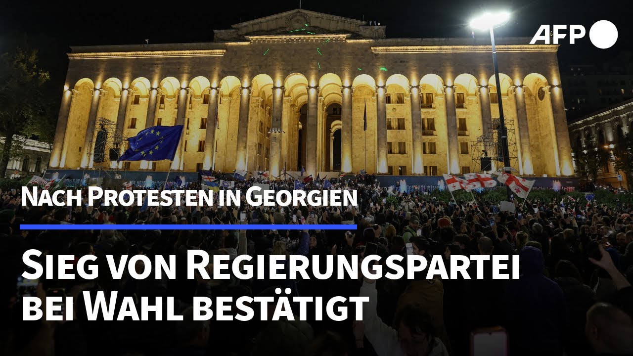 Georgien: Neuauszählung bestätigt Wahlsieg von Regierungspartei | AFP