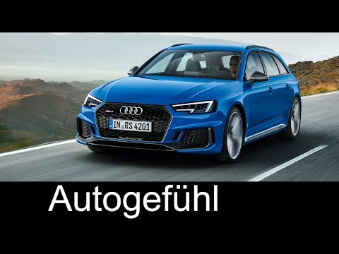 Audi RS 4 Avant Exterior/Interior Preview - IAA 2017 - Autogefühl