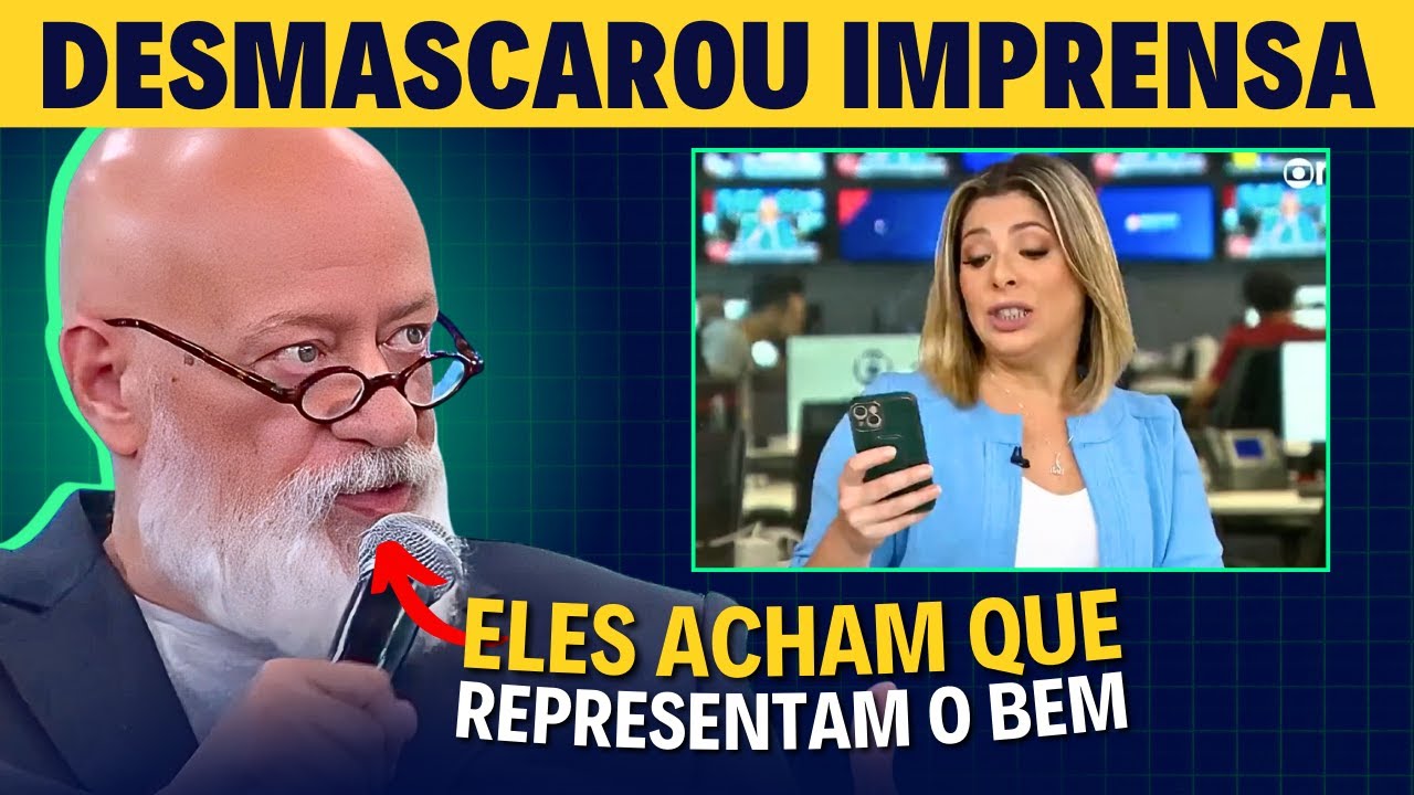 Por que a IMPRENSA ficou tão MILITANTE | Pondé explica