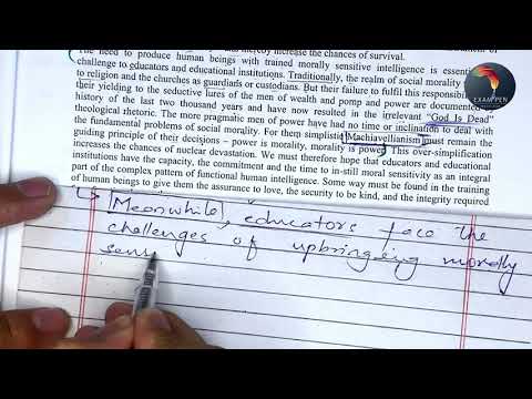 Effortless Precis Writing: Translate & Precise | CSS 2014 Paper Simplified | Exam Pen