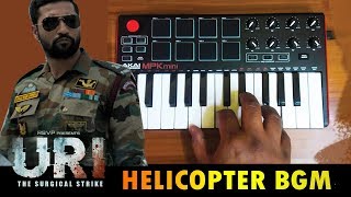 URI Mass Helicopter BGM  | Cover By Raj Bharath | Shashwat Sachdev | Vicky Kaushal &amp; Yami Gautam