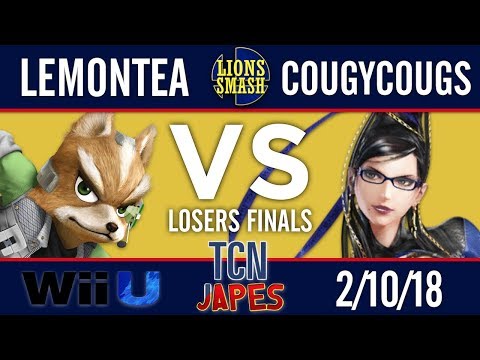 TCNJapes 5 - LemonTea (Fox, Corrin) vs CougyCougs (Bayonetta) - Smash 4 Losers Finals