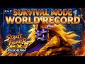 PSX Longplay Garuda Survival World Record Street Fighter EX Plus Alpha