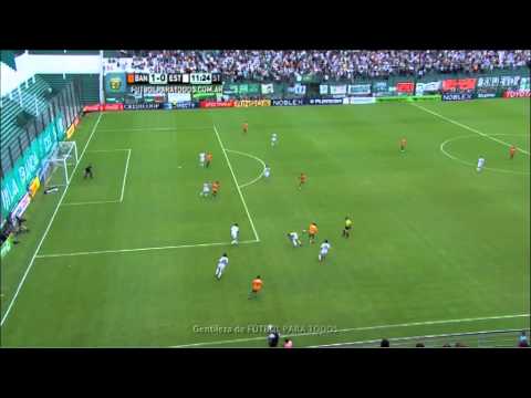 Gran salvada de Silva.Banfield-Estudiantes.Fecha 12.Torneo Primera División 2014.Fútbol Para Todos