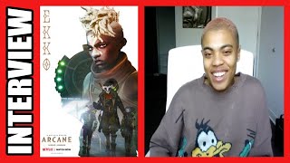 ARCANE's Reed Shannon on voicing Ekko and preparing for Season 2 | Exclusive Interview video