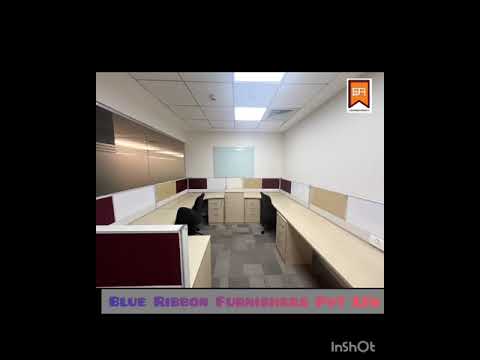 Prelaminated particle board 6 seater 8x3x3feet modular offic...