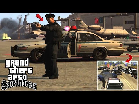 GTA San Andreas 2021 4K Gameplay Part 46 -POLICE GUNFIRE-THE MAGICAL VIEW EXPERIENCE-NRK Live gaming