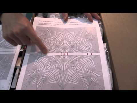 The Quilt Show: Kaleidoscope Collections Presents Crystal Blue & Crystal Clear Laser Cut Quilt Kits