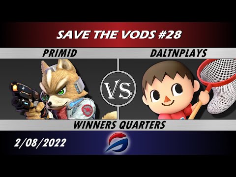 STV #28 - Primid (Fox) vs DaltnPlays (Villager) Winners Quarters - Smash Ultimate