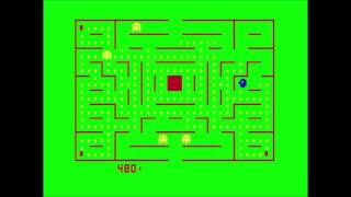 Pacman (Bruce Mackenzie) for the TRS-80 CoCo