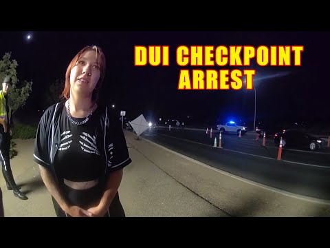 Woman Stopped at DUI Checkpoint - Blows Twice the Legal Limit