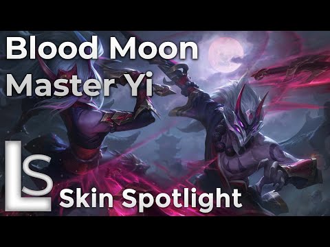 Blood Moon Master Yi - Skin Spotlight - Blood Moon Collection - League of Legends