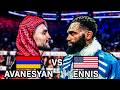 Jaron Ennis USA Vs David Avanesyan Armenia RTD Boxing Fight Highlights HD