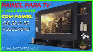 Os top 5 Melhores Painéis para TV em 2024??Painel com Rack e sem, com Todas as Polegadas✨