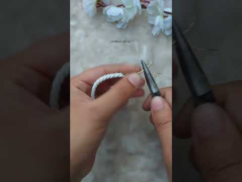 diy stylish earrings♥️  #creativezainaz #shorts #youtubepartner #diycrafts