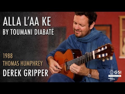 Derek Gripper performs "Alla L'aa Ke" by Toumani Diabate on a 1988 Thomas Humphrey classical guitar