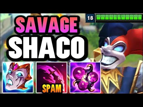 THE MOST AGGRESSIVE AP SHACO SUPPORT GAME EVER!