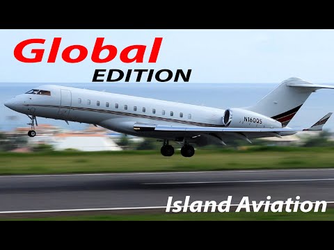 The Bombardier Global Edition !!! lovely action from the winter 2019 rush @ St. Kitts