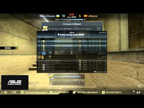 NaVi vs  x6tence, SLTV StarSeries S12 map 1 mirage