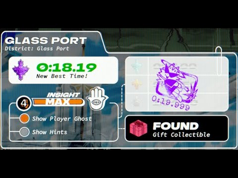 Neon White - Glass Port in 18.193 [FWR]