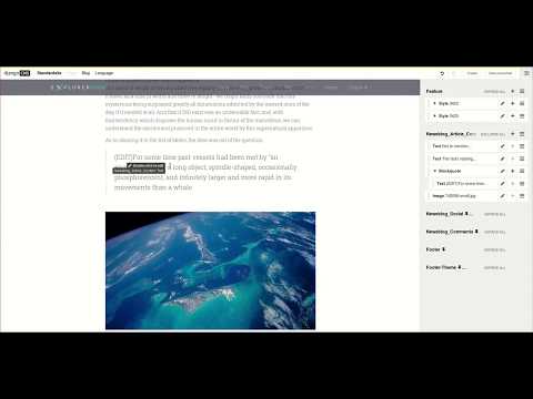 Una de las joyas de Django CMS es la arquitectura de placeholders/plugin. De hecho, es una de las características clave detrás de su éxito.