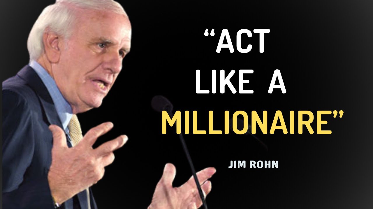 Think Rich and YOU will Never Be Broke Again (Mindset of Millionaires) | Jim Rohn Motivation