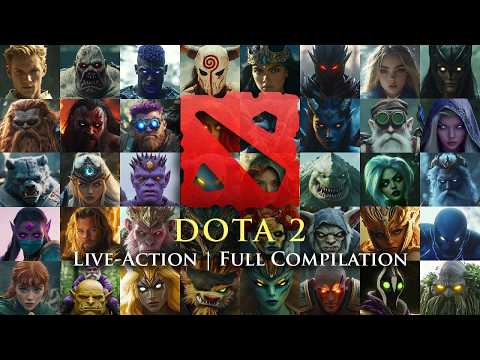 Dota 2: If It Were a Movie | 41 Heroes in Live-Action Trailers