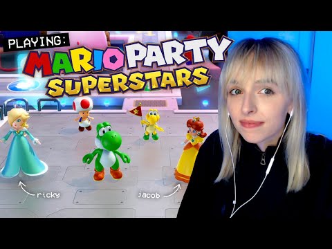 playing the NEW MARIO PARTY!