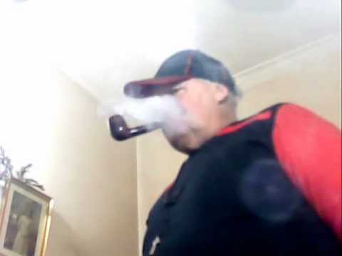 Smoker, of My Dream, Great, Chacom, Straight, Pipe Tobaccos, with Black Red Hat; Black Red TShirt