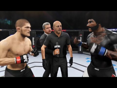 Khabib vs. Afro Samurai - EA Sports UFC 2 - Champion Fight