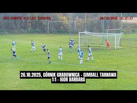Górnik Grabownica - Gimball Tarnawa 3:1