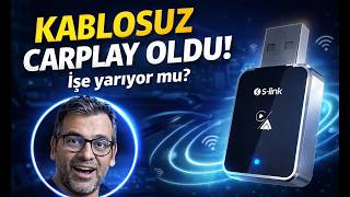 Kablolu CarPlay’i Kablosuza Çevirdim! S-Link SL-CAR01 Gerçekten İşe Yarıyor mu?