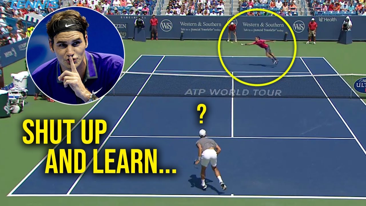 The Day Federer *INVENTED* a New Shot to Beat Djokovic (The SABR Improvisation)