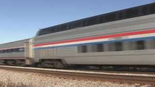preview picture of video 'Great Dome on Amtrak Hiawatha 11/27/13'
