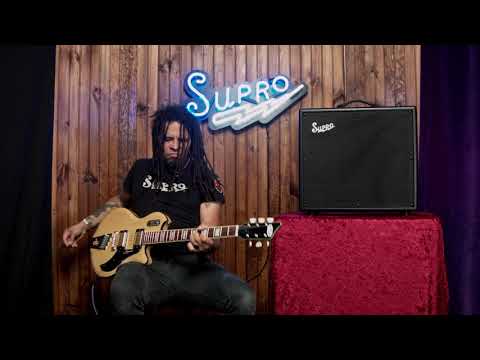 Eric McFadden plays the Supro Silverwood Guitar and Galaxy 1x12 combo