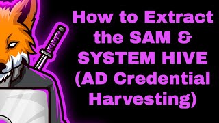How to Extract the SAM & SYSTEM HIVE (AD Credential Harvesting)